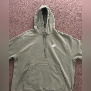 Green nike hoodie